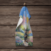 Doberman Spring Path Kitchen Towel