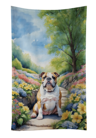 Bulldog 2 Spring Path Garden Kitchen Towel