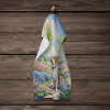 English Foxhound Spring Path Garden Kitchen Towel