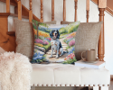 English Setter 6624 Spring Path Throw Pillow