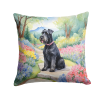 Giant Schnauzer 6635 Spring Path Throw Pillow