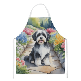Havanese Spring Path Garden Apron