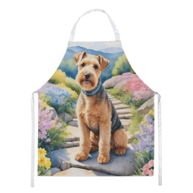 Lakeland Terrier Spring Path Garden Apron