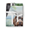 Wirehaired Pointing Griffon Spring Path Garden Apron