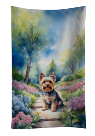 Yorkshire Terrier 2 Spring Path Kitchen Towel