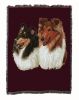 Collie Cotton Woven Throw