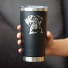 Labrador Face Insulated Travel Tumbler