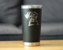 Labrador Face Insulated Travel Tumbler