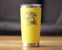 Labrador Face Insulated Travel Tumbler