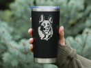 German Shepherd Insulated Travel Tumbler