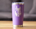 German Shepherd Insulated Travel Tumbler