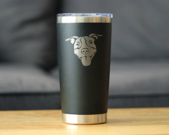 Pitbull Happy Insulated Travel Tumbler