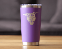 Pitbull Happy Insulated Travel Tumbler