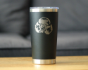 Poodle Happy Face Insulated Travel Tumbler
