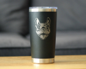 Happy Frenchie Insulated Travel Tumbler