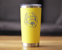 Pomeranian Face Insulated Travel Tumbler