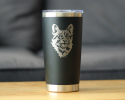 Corgi Face Insulated Travel Tumbler