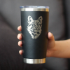 Corgi Face Insulated Travel Tumbler