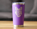 Corgi Face Insulated Travel Tumbler