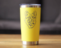 Corgi Face Insulated Travel Tumbler