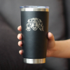 Cavalier King Charles Spaniel Face Insulated Travel Tumbler