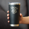 Schnauzer Face Insulated Travel Tumbler