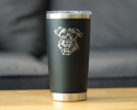 Schnauzer Face Insulated Travel Tumbler