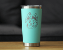 Siberian Husky Insulated Travel Tumbler