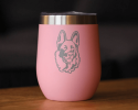 German Shepherd Insulated Wine Tumbler