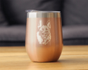 German Shepherd Insulated Wine Tumbler