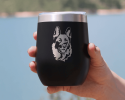 German Shepherd Insulated Wine Tumbler