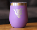 Pitbull Happy Face Insulated Wine Tumbler