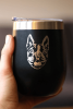 Boston Terrier Insulated Wine Tumbler