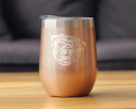 Pug Insulated Wine Tumbler