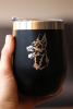 Doberman Face Insulated Wine Tumbler