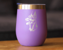 Doberman Face Insulated Wine Tumbler