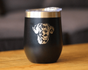 Great Dane Face Insulated Wine Tumbler