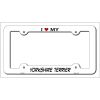 Yorkshire Terrier Metal License Plate Frame