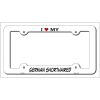 German Shorthaired Metal License Plate Frame