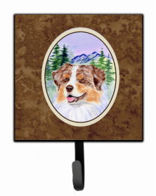 Australian Shepherd Artwork Leash or Key Holder
