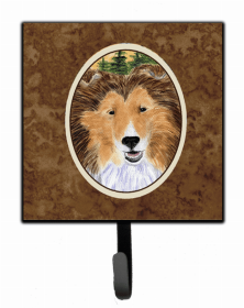 Sheltie 2 Artwork Leash or Key Holder