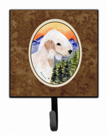 Bedlington Terrier 1 Artwork Leash or Key Holder