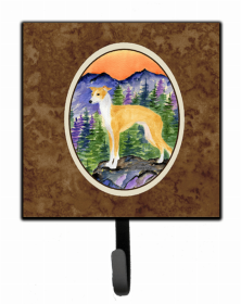 Italian Greyhound Artwork Leash or Key Holder
