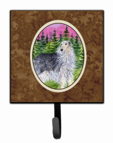 Borzoi/Russian Wolfhound Artwork Leash or Key Holder