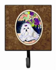 Maltese 1 Artwork Leash or Key Holder