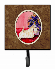 Scottish Terrier 2 Artwork Leash or Key Holder