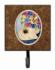 Pekingese Artwork Leash or Key Holder