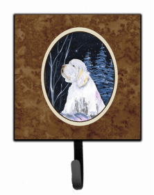 Clumber Spaniel 2 Artwork Leash or Key Holder