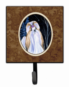 Shih Tzu Starry Night Artwork Leash or Key Holder
