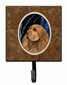 Sussex Spaniel Starry Night Artwork Leash or Key Holder